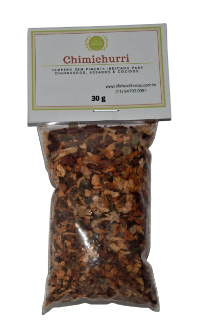 Chimichurri sem pimenta
