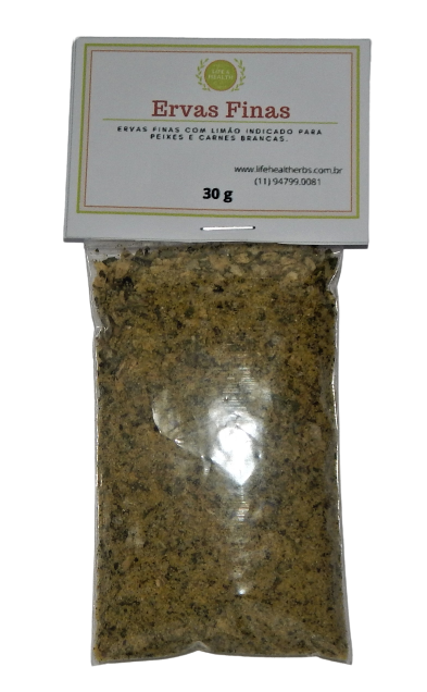 Ervas finas com limão